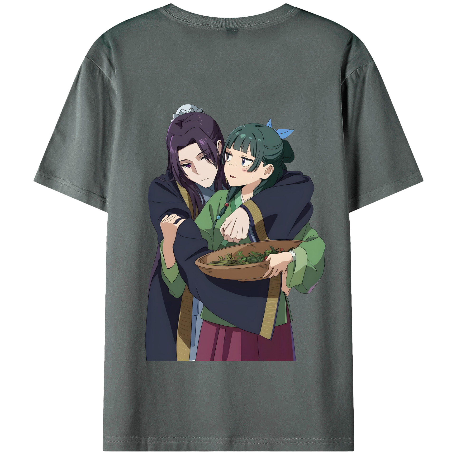 （画像用） 薬屋のひとりごと The Apothecary Diaries 綿100％半袖Tシャツ（背面プリント）
